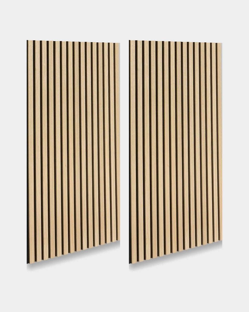Akustikpaneele in Classic Oak mit black Filz, 2 Paneele, 119,6 x 60 cm