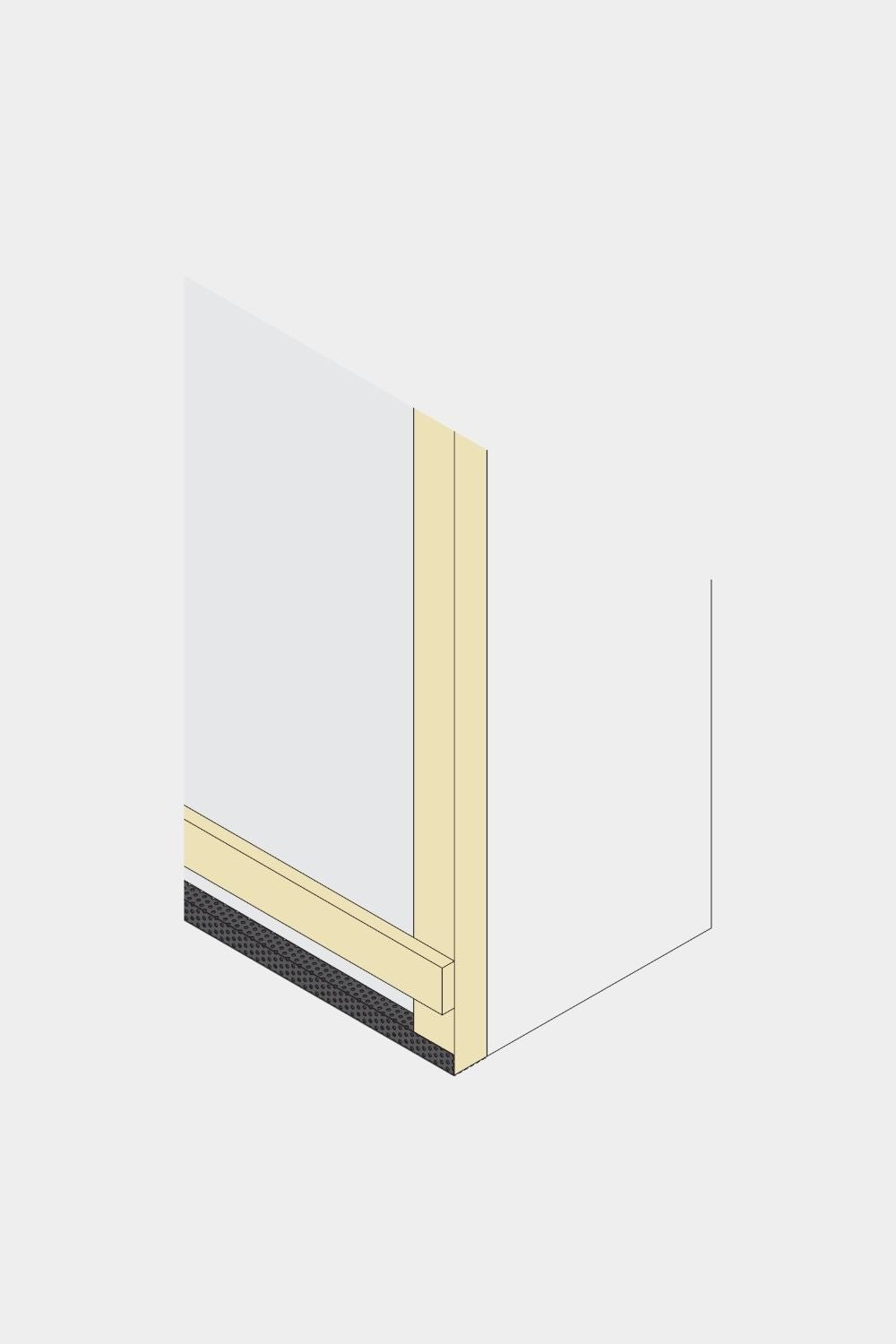 Installation Products | Aluwood / Insect screen, 240 cm 