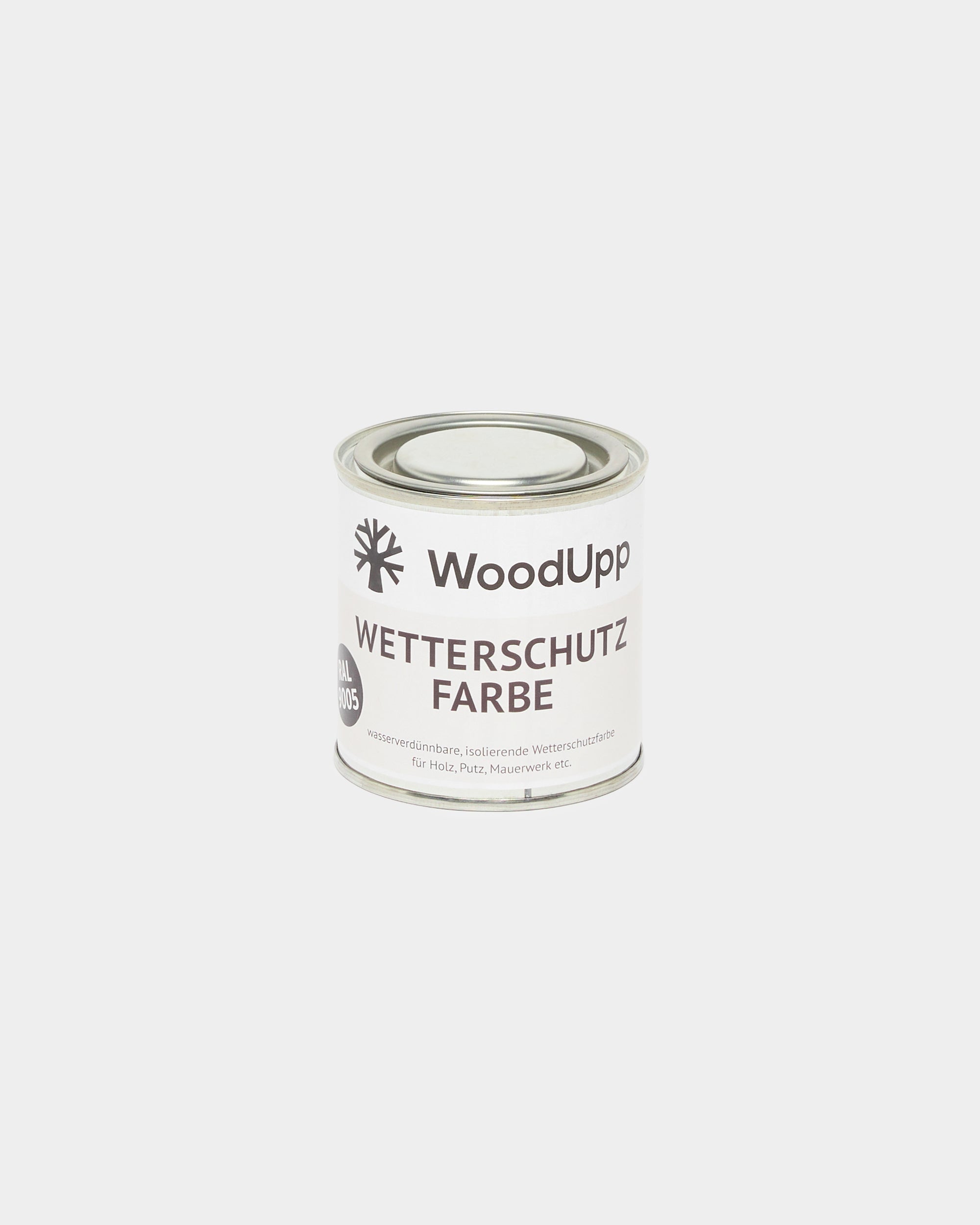 AluWood | Weather Protection Paint / RAL 9005, Jet Black